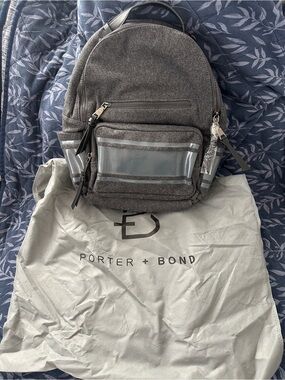 NWT: Porter Bond Gray Men’s Backpack